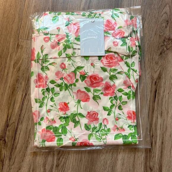 Hill House The Mirabel Midi Skirt in Pink Roses Size XS NWT - Picture 4 of 6